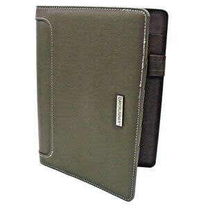 Day Runner Brown Leather Planner Cover Organizer 3-Ring Binder Calendar 9x7"
